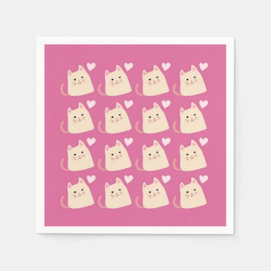 ラブリーキッチンズナプキンズバイリリア スタンダードカクテルナプキン (正面)