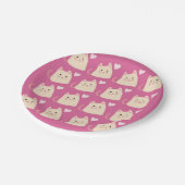 ラブリーキテンス紙プレートズバイリリア ペーパープレート (アングル)