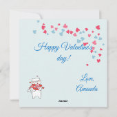 ラブリーキャッツバレンタイン シーズンカード (裏面)