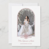 ラブリーキンセアニラスティリスペインのシュピンクアーチ 招待状 (正面)