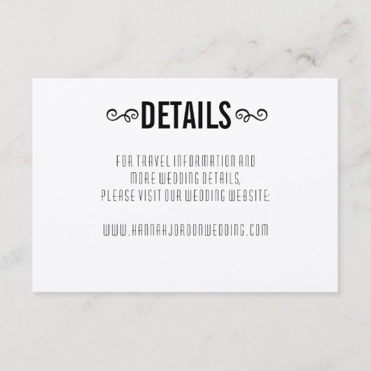 ラブリーク素朴ラフト結婚ズ詳細 エンクロージャーカード (正面)