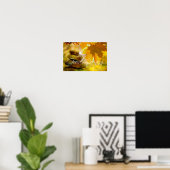 ラブリーグッドモーニング前向き考えズ ポスター (ホームオフィス)