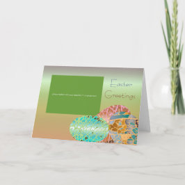 ラブリーグリーンイースターの写真挨拶 シーズンカード