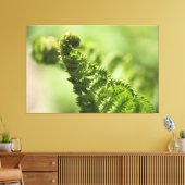 ラブリーグリーンシダ キャンバスプリント (インサイチュ (リビング))