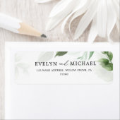 ラブリーグリーン差出人住所ラベル ラベル (インサイチュ)