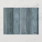 ラブリーグリーン素朴サンキュー ポストカード (裏面)