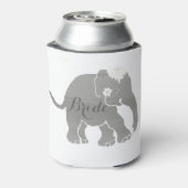 ラブリーグレイヴィンテージゾウ花嫁 缶クーラー (缶裏面)