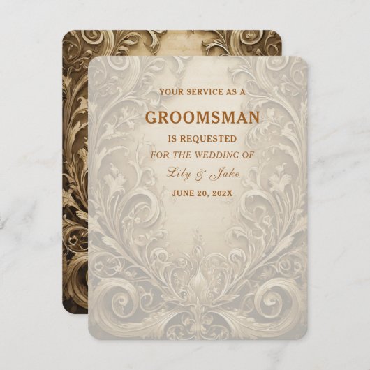 ラブリーグロムスマン 招待状 (正面/裏面)