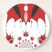 ラブリーケニア国旗。 コースター (正面)