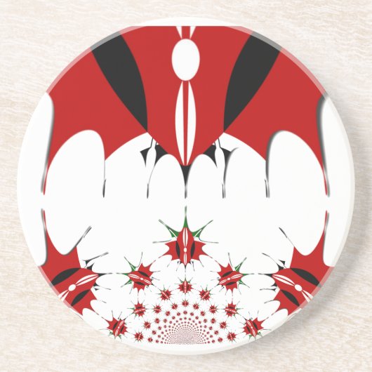 ラブリーケニア国旗。 コースター (正面)