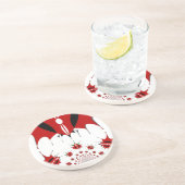 ラブリーケニア国旗。 コースター (側面)