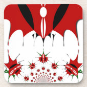 ラブリーケニア国旗。 コースター (正面)