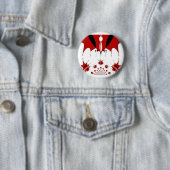 ラブリーケニア国旗。 缶バッジ (インサイチュ)