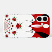 ラブリーケニア国旗。 Case-Mate iPhoneケース (裏面 (横))