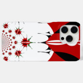 ラブリーケニア国旗。 Case-Mate iPhoneケース (裏面 (横))