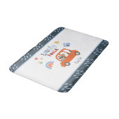 ラブリーコアラ小さな女の子ファーストネームかわいい動物 バスマット (アングル)