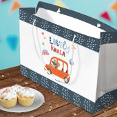 ラブリーコアラ小さな女の子ファーストネームかわいい動物 ラージペーパーバッグ