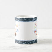 ラブリーコアラ小さな女の子ファーストネームかわいい動物Co コーヒーマグカップ (中央)