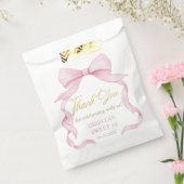 ラブリーコケットピンクリボン弓Sweet sixteen16 フェイバーバッグ (封をした状態)