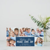 ラブリーコラージホリデーフォトカード シーズンカード (スタンド正面)