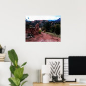 ラブリーコロラドマウンテントレイルポスター ポスター (ホームオフィス)