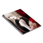 ラブリーゴシック小妖精や小人ガール ノートブック (右側)