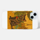 ラブリーサイアムキャットアイフォンケース Case-Mate iPhoneケース (裏面 (横))