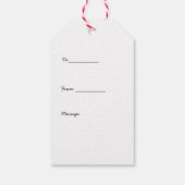 ラブリーサンセットツリーギフトラベル ギフトタグ (裏面)