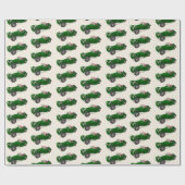 ラブリーサンタクロースジャガーSS 90ドライバー ラッピングペーパー (フラット)