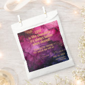 ラブリーシアルエレガンスマーブルシンフォニー フェイバーバッグ (クリップ留めされた状態)