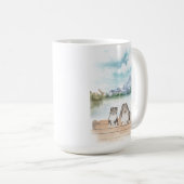 ラブリーシェットランドシェプドッグマグ コーヒーマグカップ (正面右)