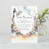 ラブリーシックウォーターカラーライトハウス結婚ズ セーブザデート (スタンド正面)