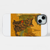ラブリーシャム猫iPhoneケース iPhoneケース (裏面横)