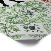 ラブリーシルエットガール ポスター (角)