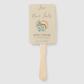 ラブリーシーシェルビーチテーマ ハンドファン (正面)