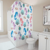 ラブリーシーホース シャワーカーテン (インサイチュ)