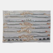 ラブリージュエリーハートデザインアートコレクション キッチンタオル (横)