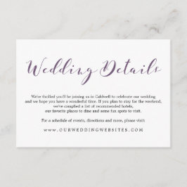 ラブリースクリプト詳細 |結婚式 エンクロージャーカード