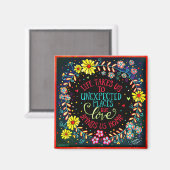 ラブリーズウスホームフローラトレンディー 感動的 マグネット (正面/裏面)