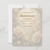 ラブリーズバラの花嫁 招待状 (正面)