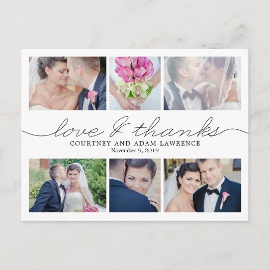 ラブリーズ書サンキューポストカード ポストカード (正面)