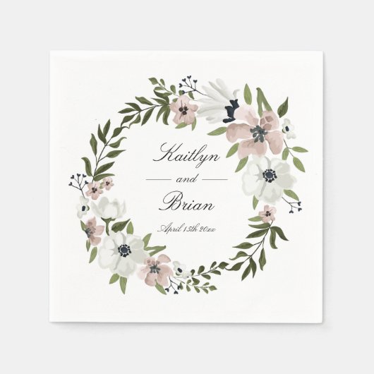 ラブリーズ結婚ナプキン スタンダードカクテルナプキン (正面)