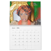 ラブリーズ結婚フォトアルバム カレンダー (3月 2026)