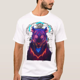「ラブリータイガー:激しい美しいがスタイルに出会う」 Tシャツ
