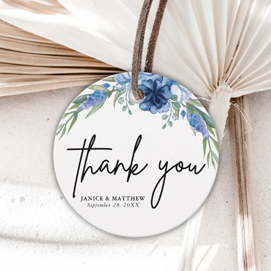 ラブリーダスティブルー結婚フローラ フェイバータグ