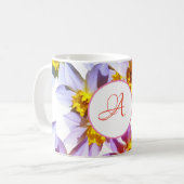 ラブリーダフォディルフラワーズクラシックマグ コーヒーマグカップ (正面左)