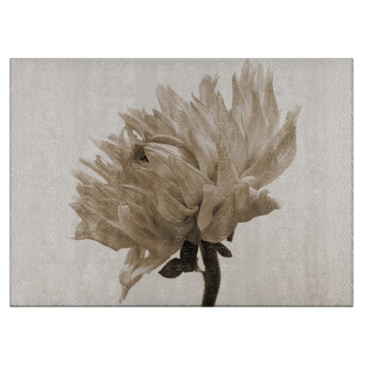 ラブリーダリアセピアプリント カッティングボード (正面)