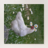 ラブリーチキンとデイジー ジグソーパズル (横)