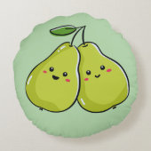 ラブリーツイン梨子供部屋 ラウンドクッション (裏面)