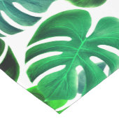 ラブリーテーブルランナーとトロピカル葉プリント ショートテーブルランナー (コーナー)